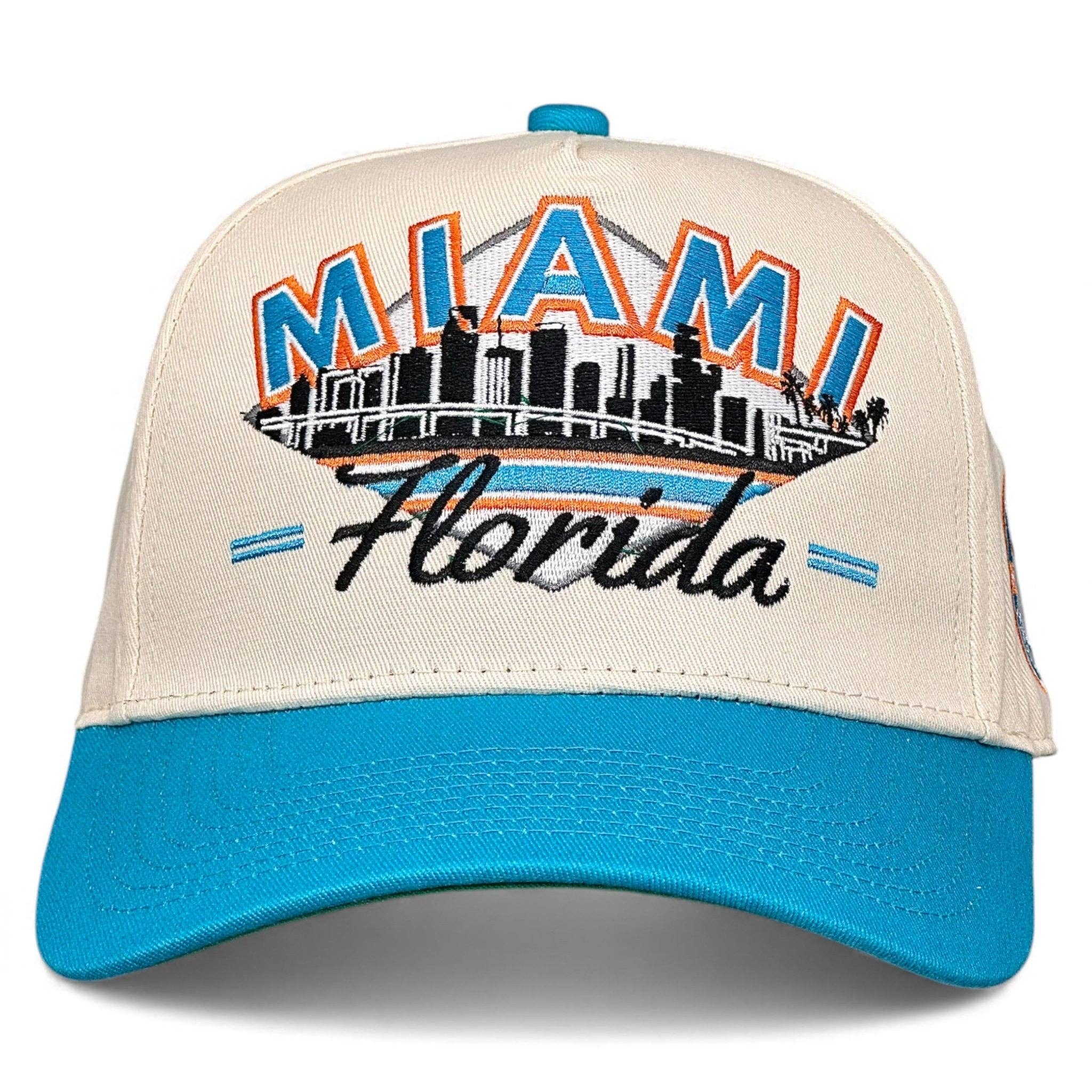 Shells Vintage Hat Co. – wholesale Baseball cap – Unisex – Miami Snapback - The Marino0