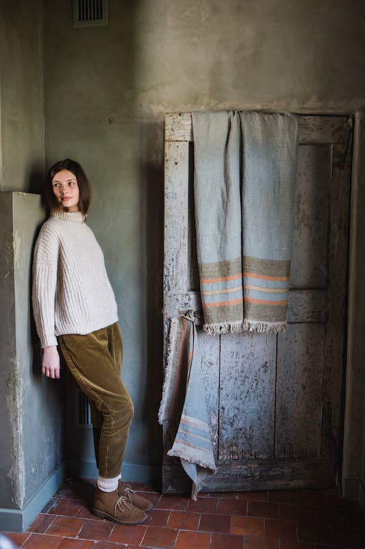 Libeco Home - Wholesale Beach Towel - The Belgian Towel Fouta 110x180cm Multi Stripe