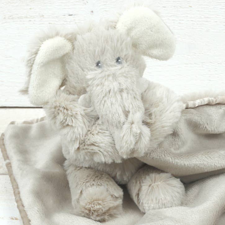 Elefant mit Decke 80 x 100 cm Rosa Kuscheltier Kissen 45 cm mit Kuscheldecke 