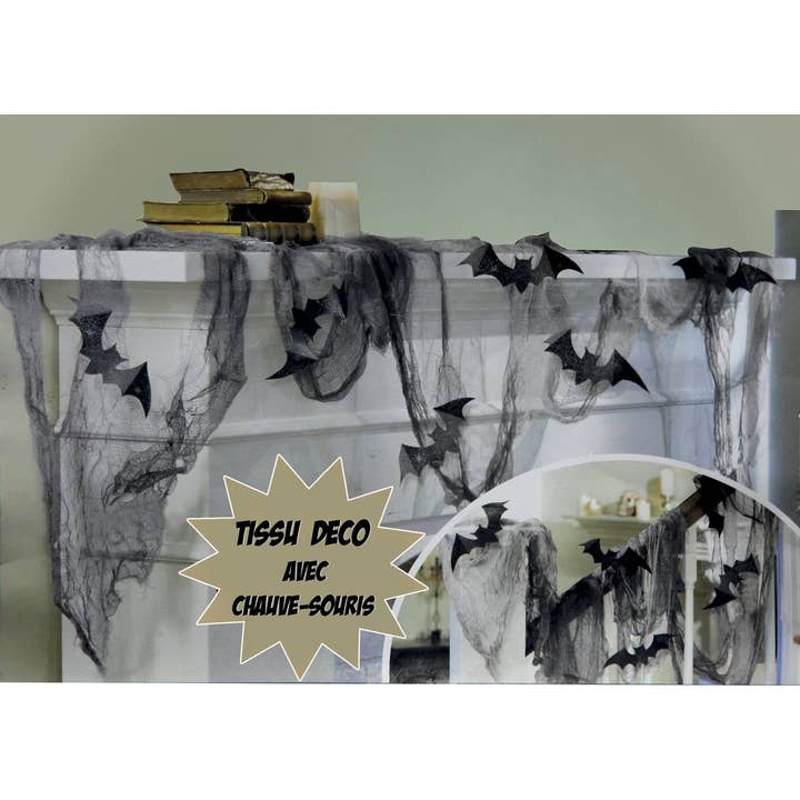 P'tit Clown - Wholesale Decal - Party Decorations - Fabric With Bat