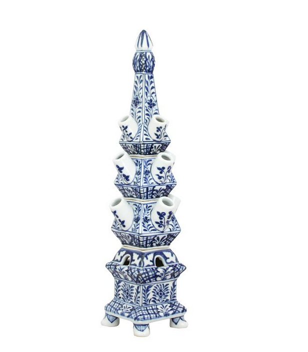 The Enchanted Home - Wholesale Vase - Original Blue and White Tulipiere1