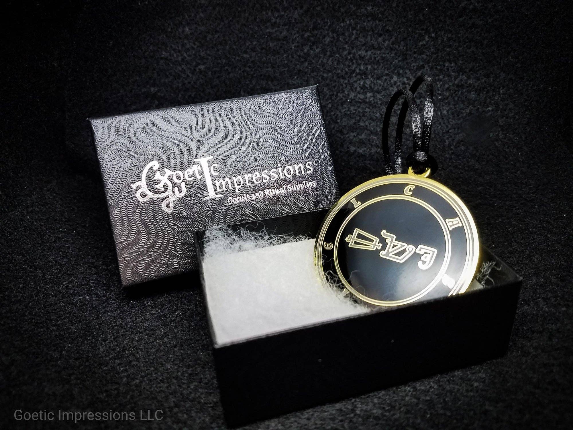 Goetic Impressions - Wholesale Individual Charm/Pendant - Archangel Cassiel Sigil Pendant8