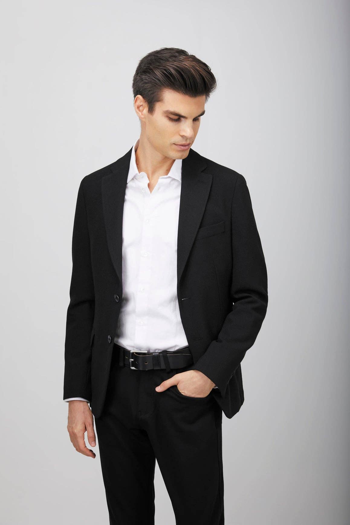 Luchiano Visconti – wholesale Suit jacket – Men′s – Jacquard Knit Sport Coat2