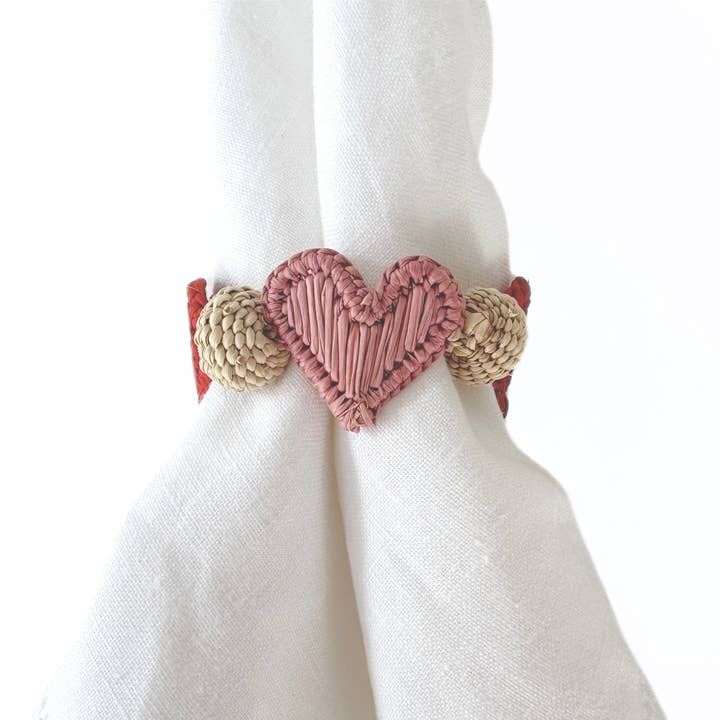 BFF Iraca Napkin Ring - Straw Raffia Tableware for wholesale by Artett