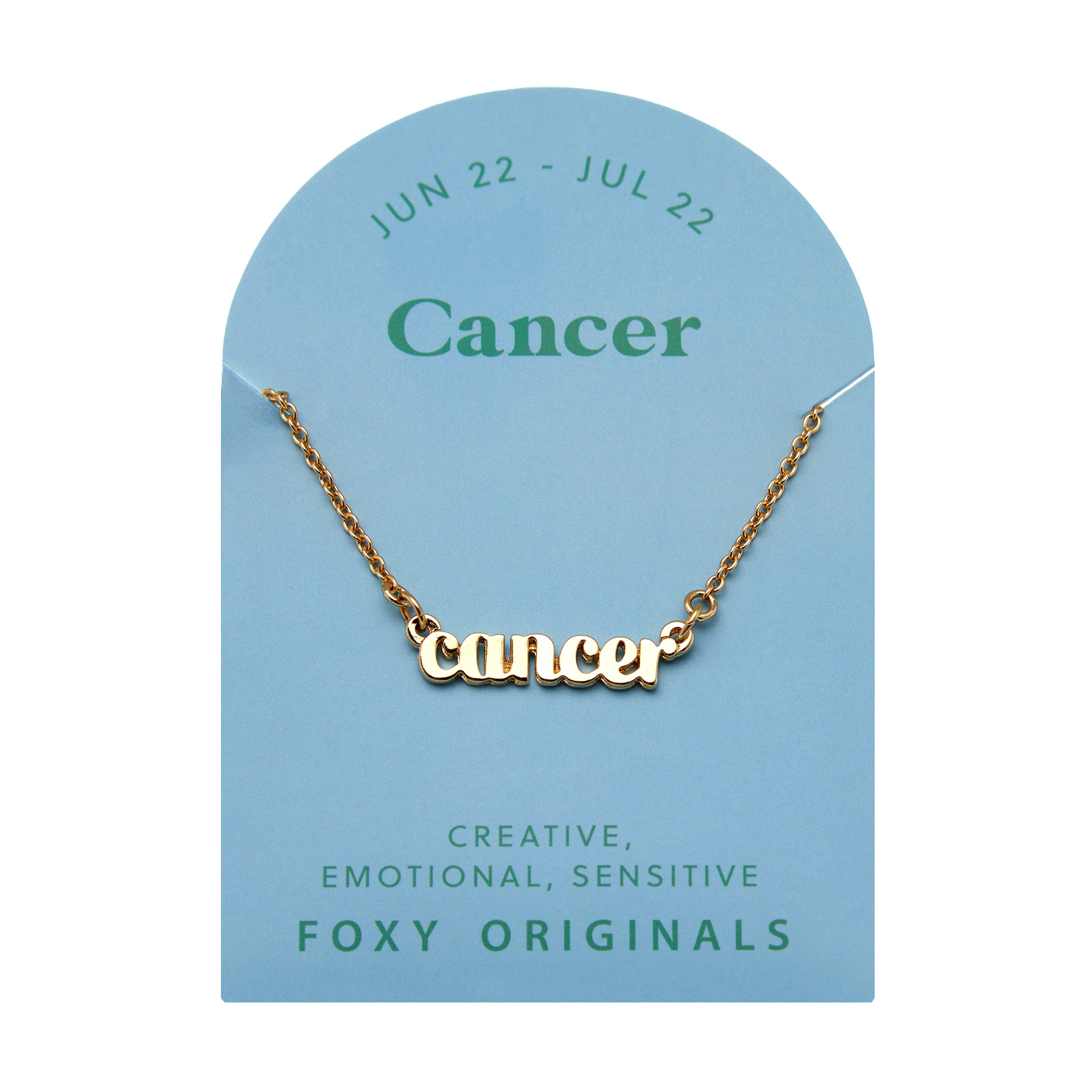 Foxy Originals - Wholesale Retailer Display - Jewelry - Zodiac Necklace Collection | Spring Horoscope Jewellery6