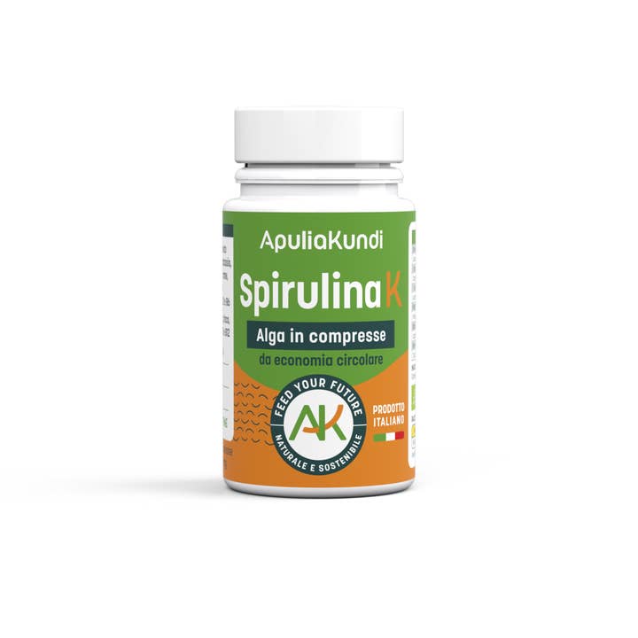 Spirulina K BIO - Zeewier in tabletten - Doos van 40 g voor wholesale door ApuliaKundi Spirulina K