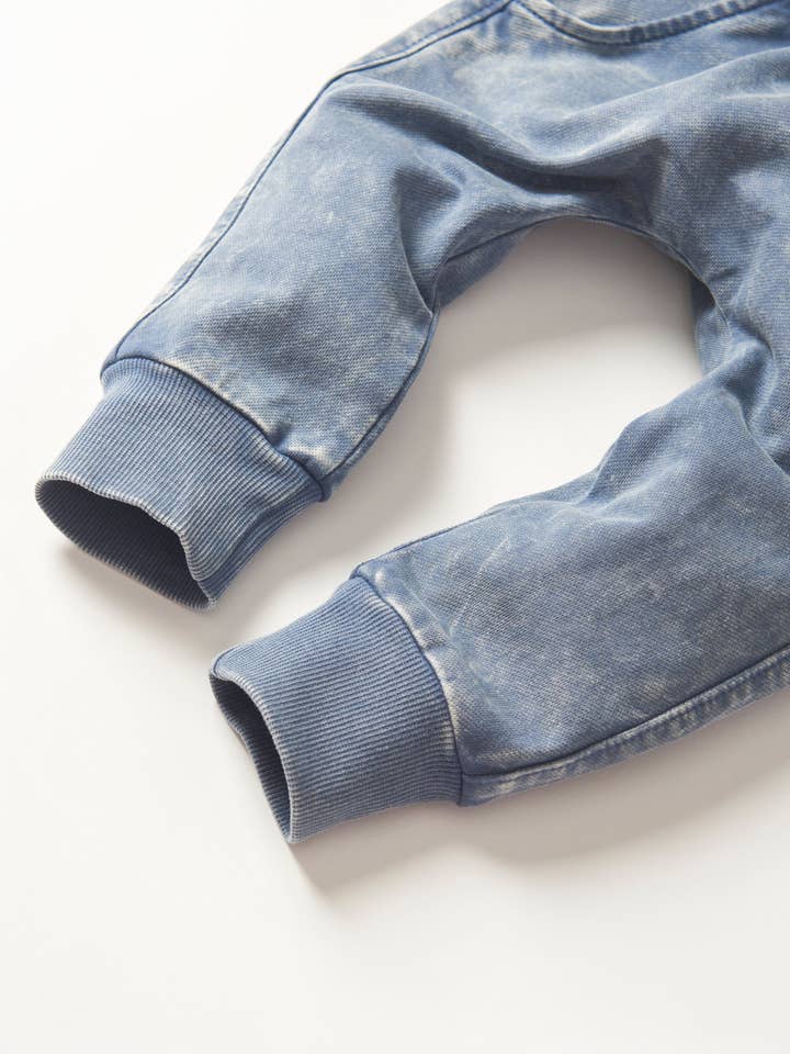 Little Bipsy - Wholesale Pants - Baby - Jogger - Navy Wash