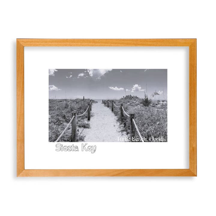 Florida Siesta Key at Turtle Beach Giclee Travel Print for wholesale by Lower 48 Trading Company Road Trip Shop