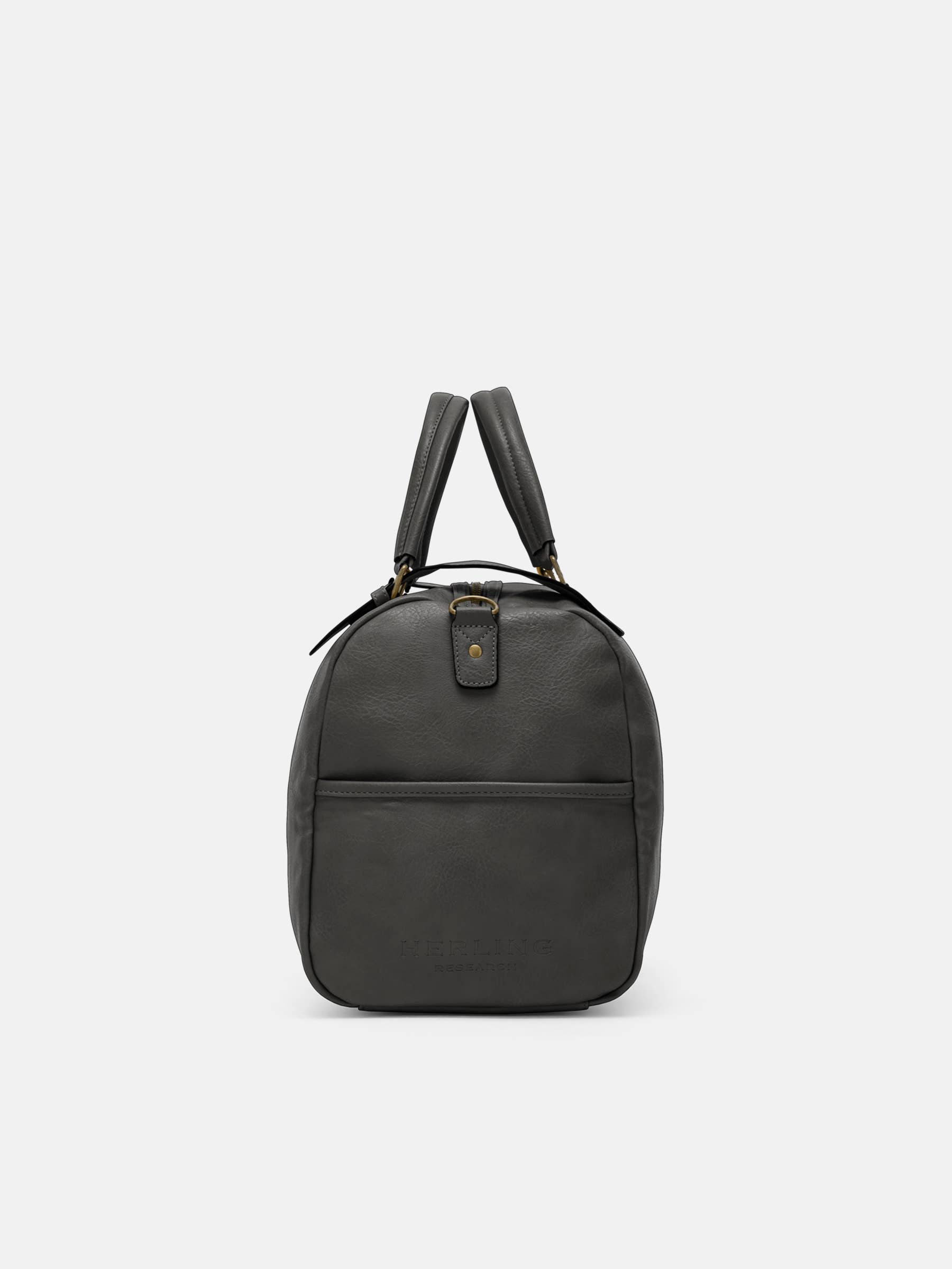 Herling – Saco de viagem - Unissexo por atacado – Herling - Bolsa de viagem vintage grande em couro PU22