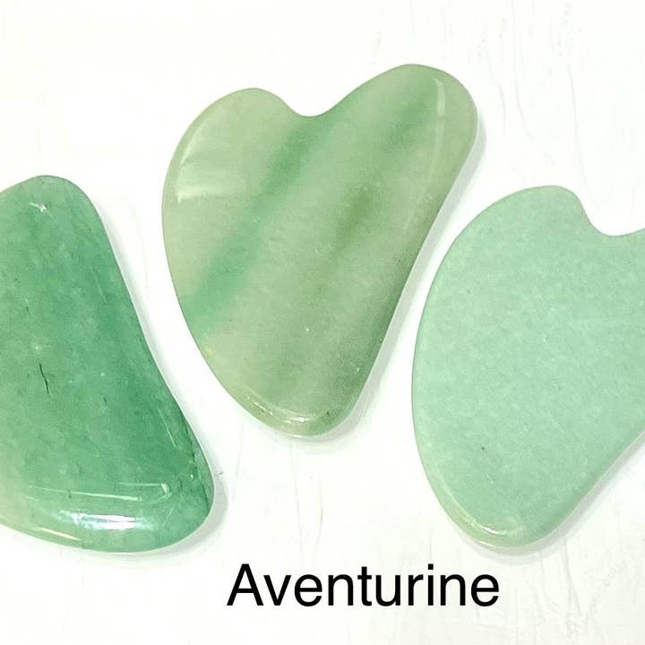 KayleeNYC - Wholesale Gua Sha tool - Natural Crystal Gua Sha Facial Massage Heart2