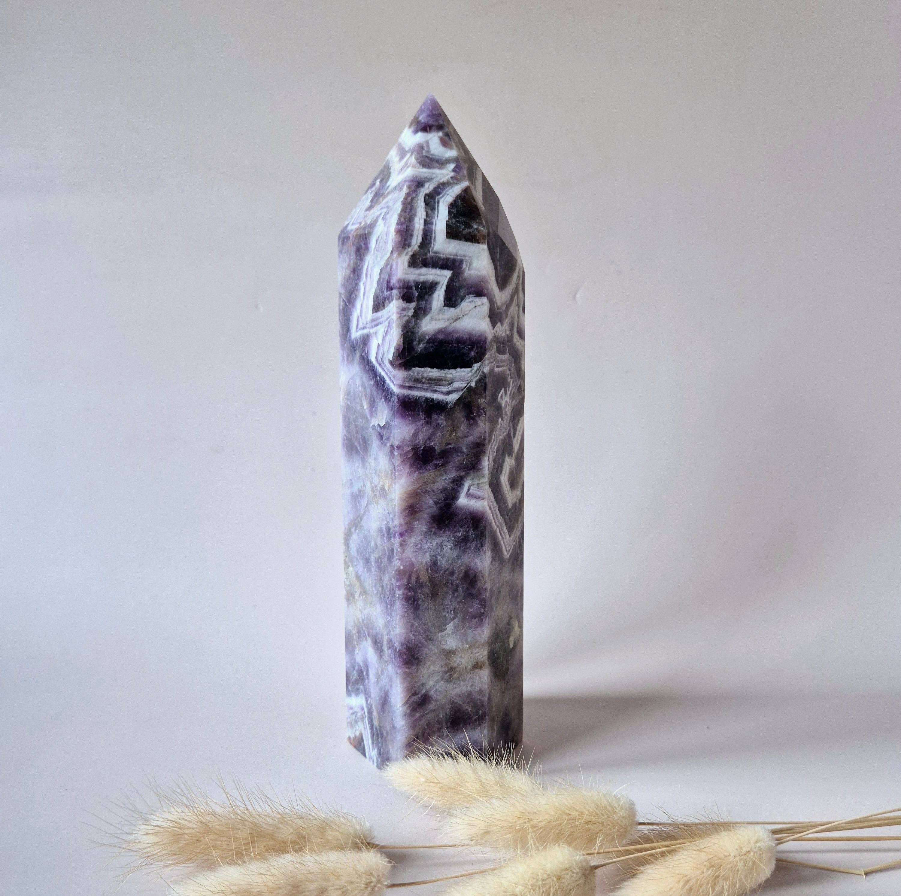 Moonlight Gemstones – Großhandel Spiritueller Stein/Kristall – XXL Traum Amethyst Turm – 1050g Kraft & Spirituelle Ruhe2