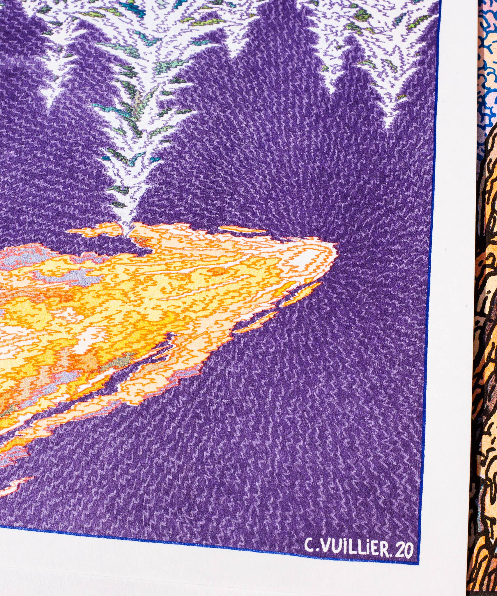 KIBLIND Atelier - Wholesale Poster - A3 Poster - Clément Vuillier - Reflection3