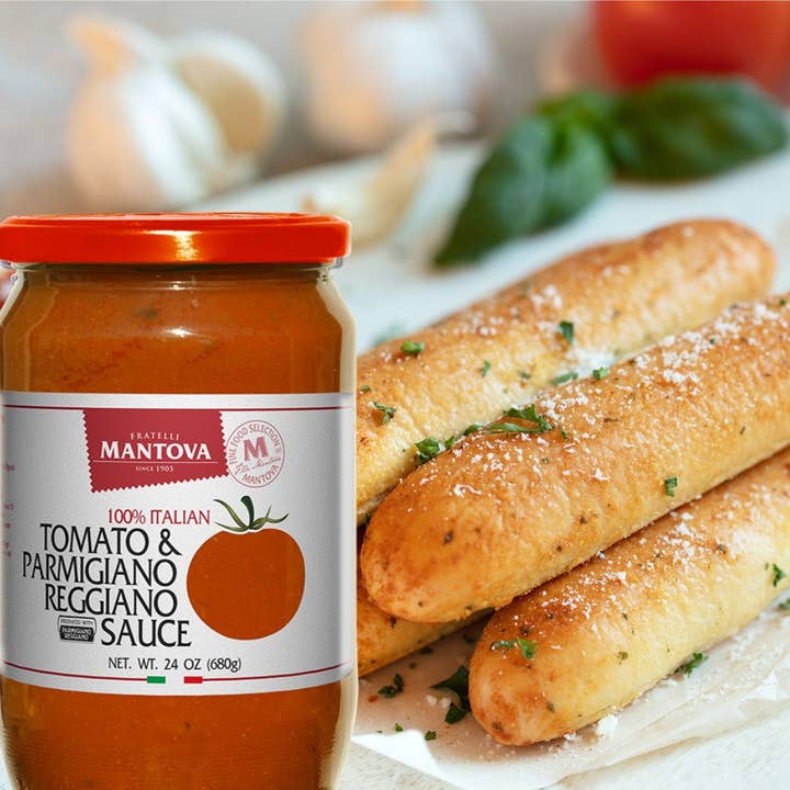 Fine Italian Food - Wholesale Sauce - Mantova Tomato & Parmigiano Reggiano Sauce, 24 oz.2