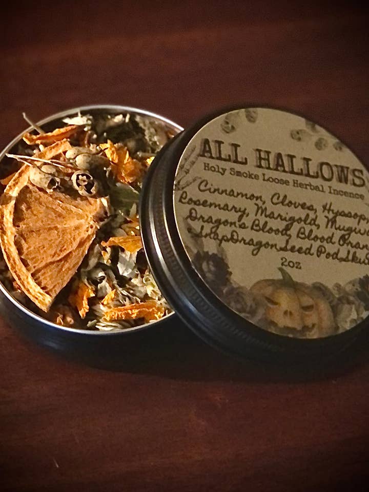 ALL HALLOWS Holy Smoke Ritual Incense for wholesale by BlakByrd Botanika