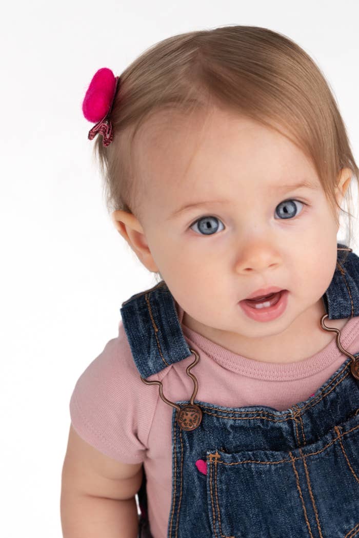 Bows Arts - Wholesale Hair Clip - Kids - Felt Heart  Clip Set3