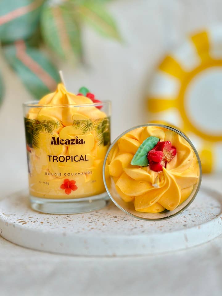 Gourmet Candle - Tropical for wholesale by Alcazia
