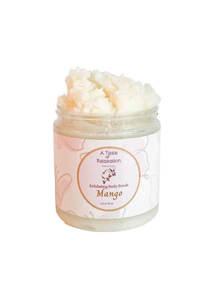 Exfoliating Body Scrubs / Mango/ Citrus Scrubs for wholesale by A Taste of Relaxation