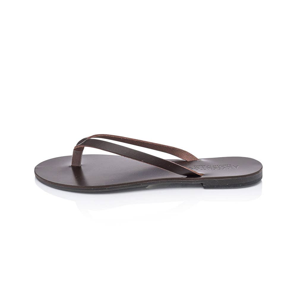 Ancientoo – wholesale Sandaler - Dam – Achelois handgjorda läder Flip Flop Sandal för kvinnor24