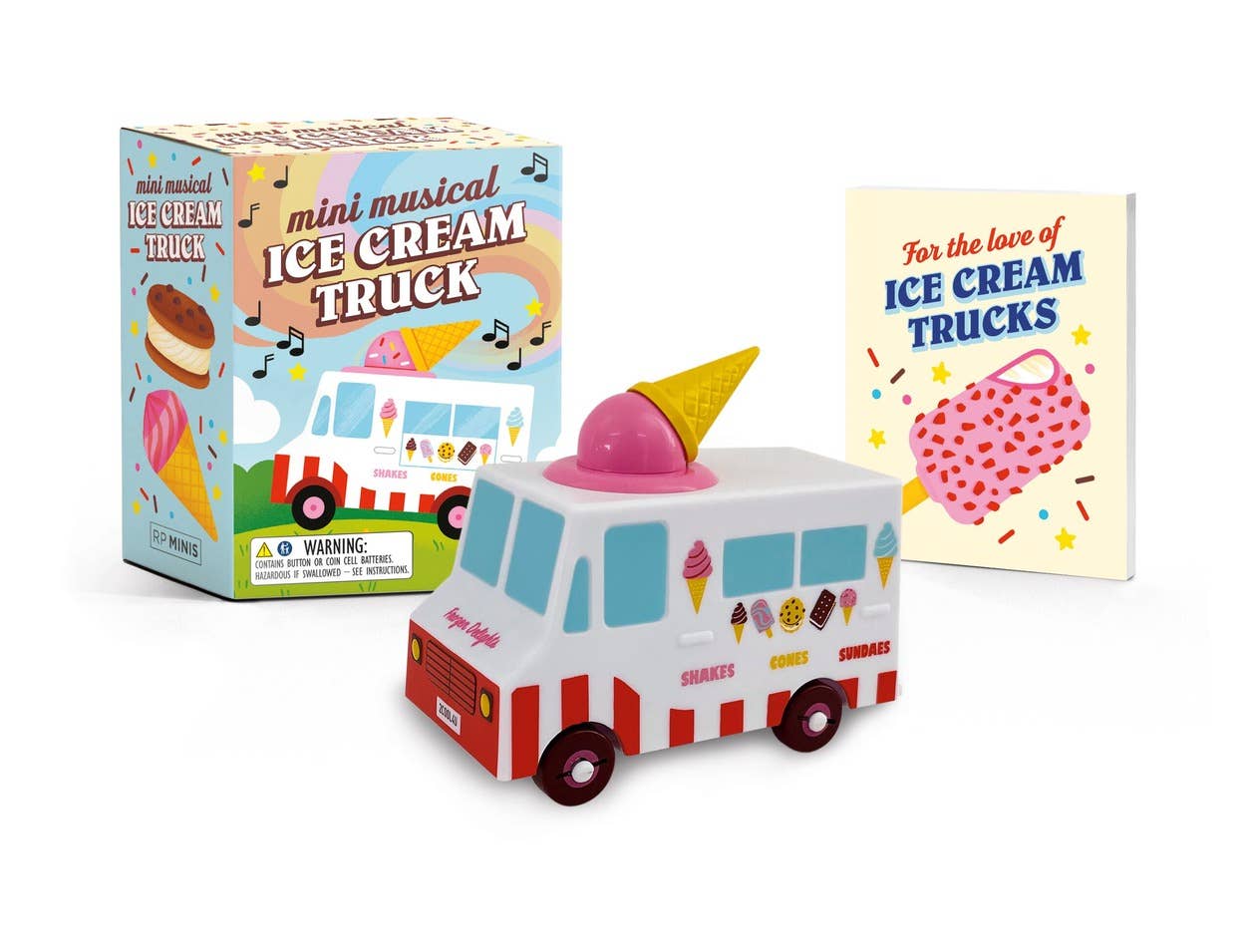 Hachette Book Group - Wholesale Gag Gift/Novelty Gift - Mini Musical Ice Cream Truck0