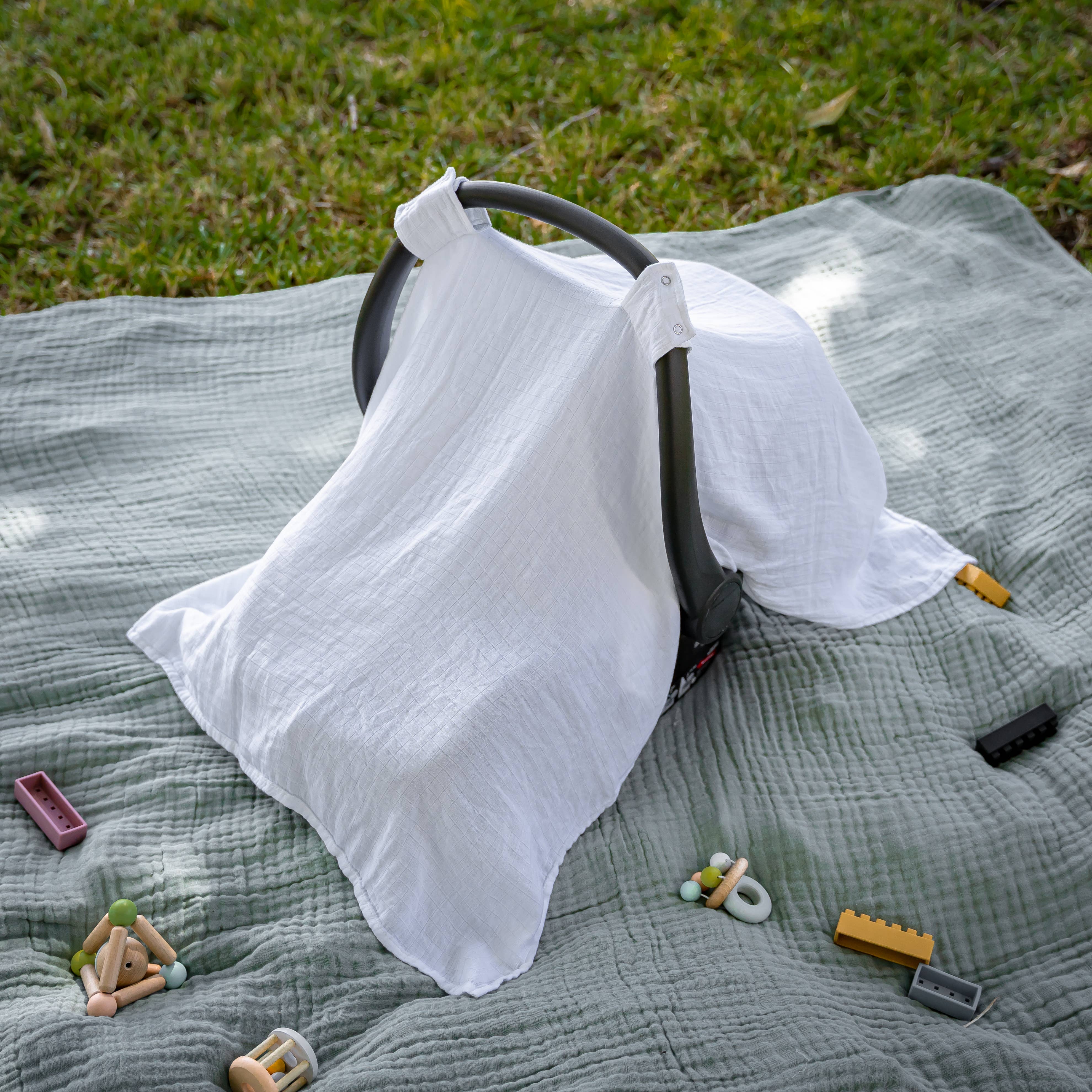 Comfy Cubs - Wholesale Car Seat Cover - Kids & Baby - Baby Car Seat Cover, Large Car Seat Canopy by Comfy Cubs4