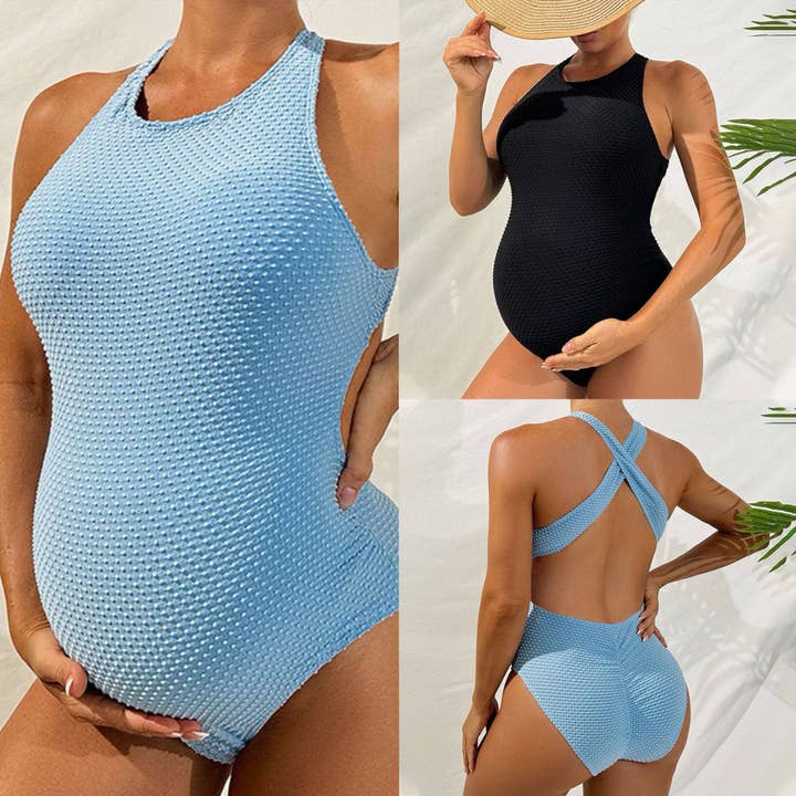 Maillot de bain de maternité une-pièce bikini plage pour la vente par Ekartini
