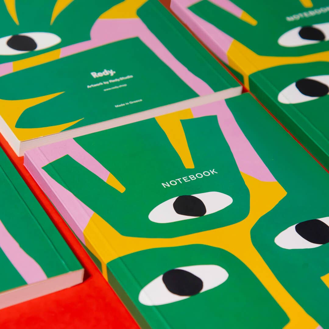 Redy. - Wholesale Notebook - Party Plants Plain Notebook with Illustrated Cover1