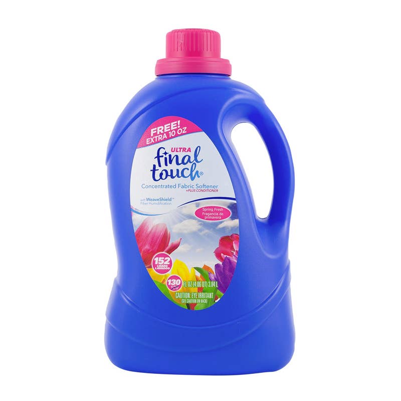 Deluxe Import Trading - Wholesale Fabric Softener - Ultra Final Touch 130oz Concentrated Fabric Softener0