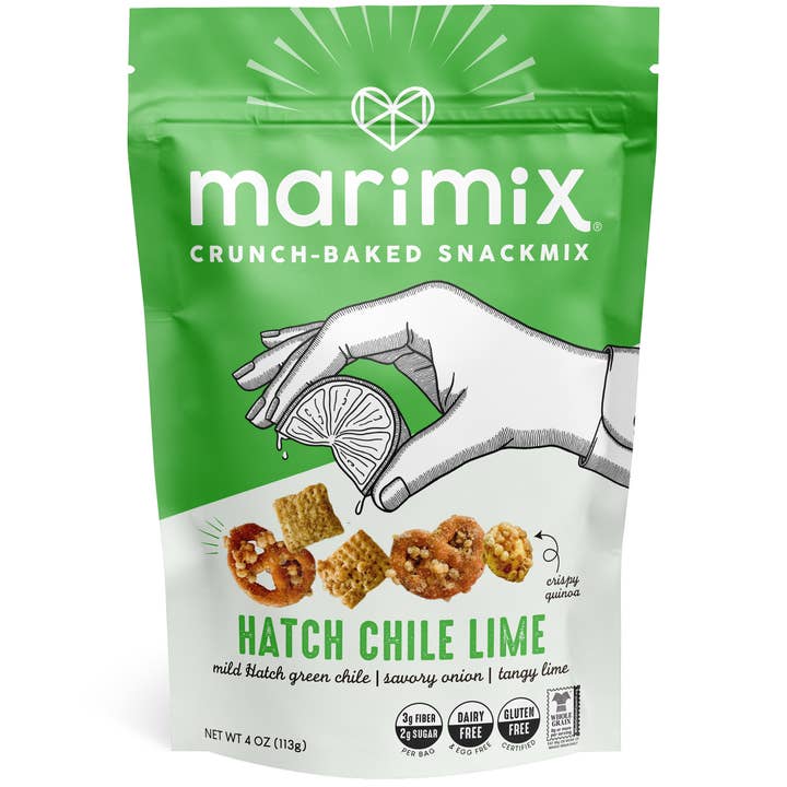 MARIMIX Crunch-Baked Snackmix - Wholesale Pretzels - Hatch Chile Lime