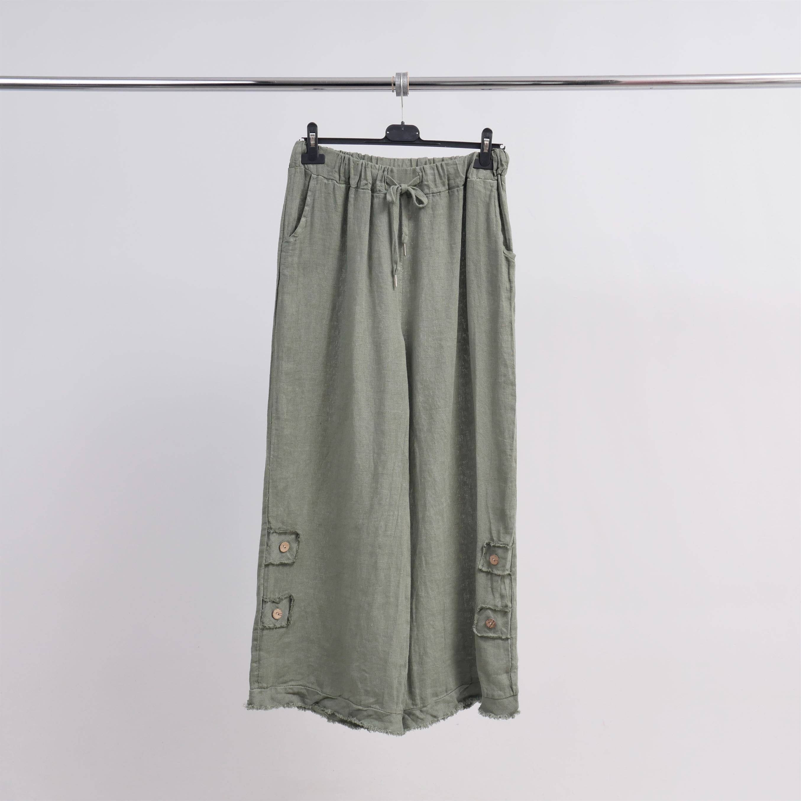 Cecile Wang - Wholesale Pants - Women's - 4406 linen pants5