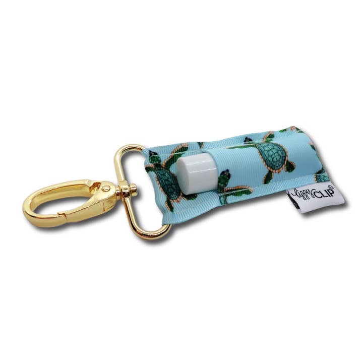 LippyClip Lip Balm Holder - Wholesale Lip Balm Case/Holder - Sea Turtles LippyClip® Lip Balm Holder for Chapstick