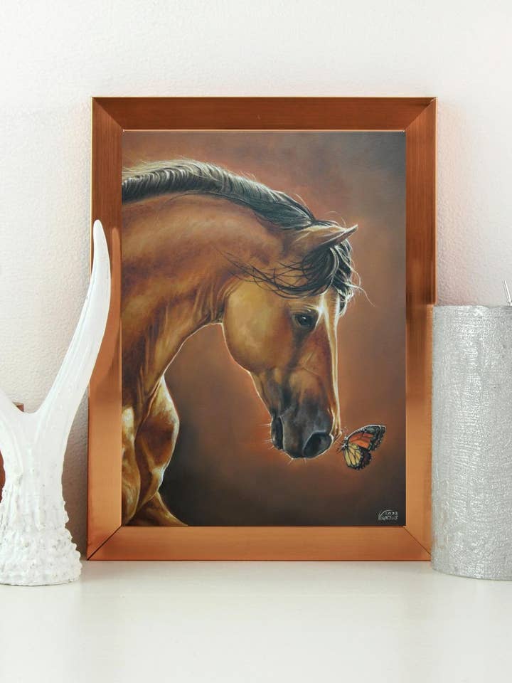 Art prints The Horse and Monarque for wholesale by Vinicius Art