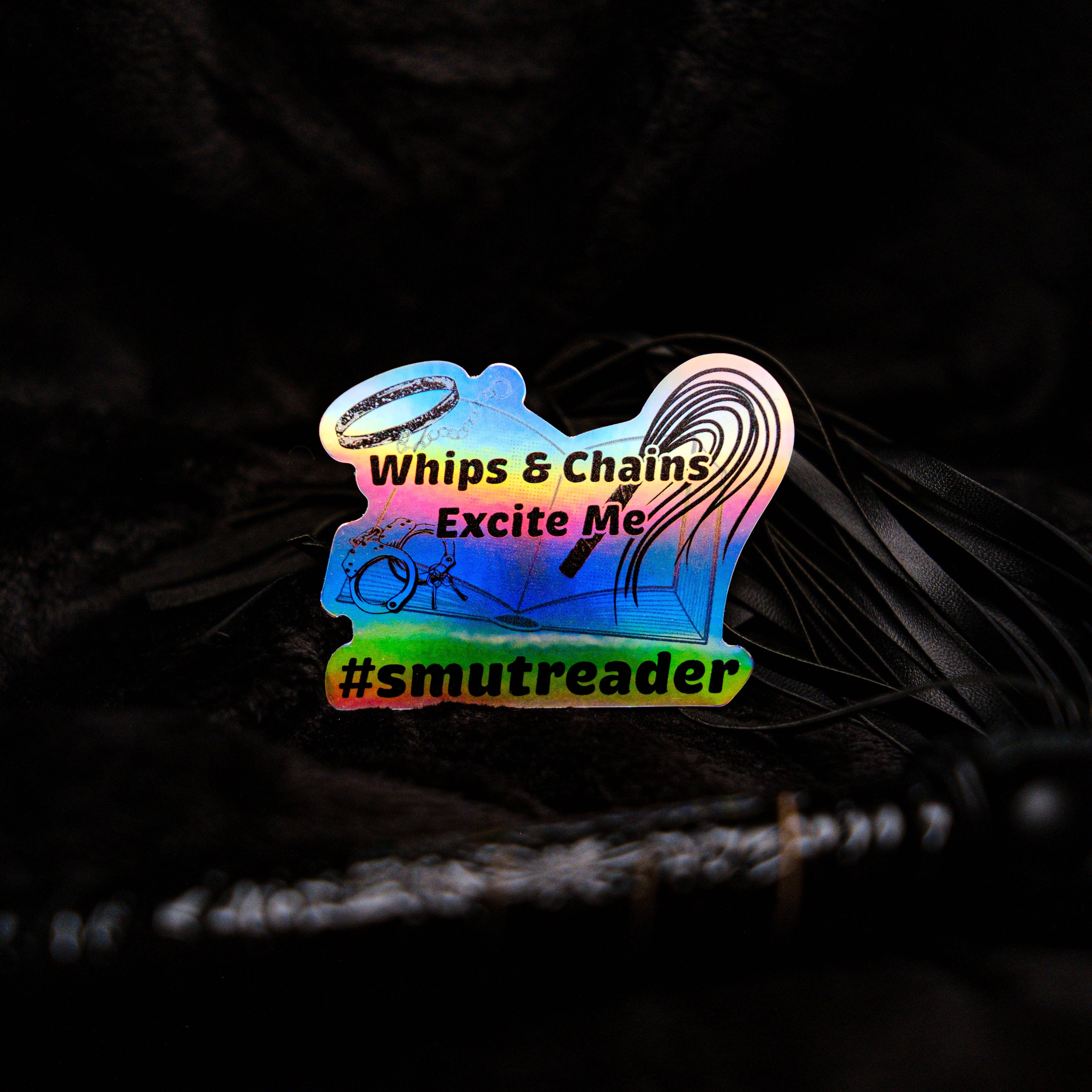 Smut & Stick - Vendita all'ingrosso Adesivo - Adesivo 3,5" Fruste & Catene Mi Eccitano6