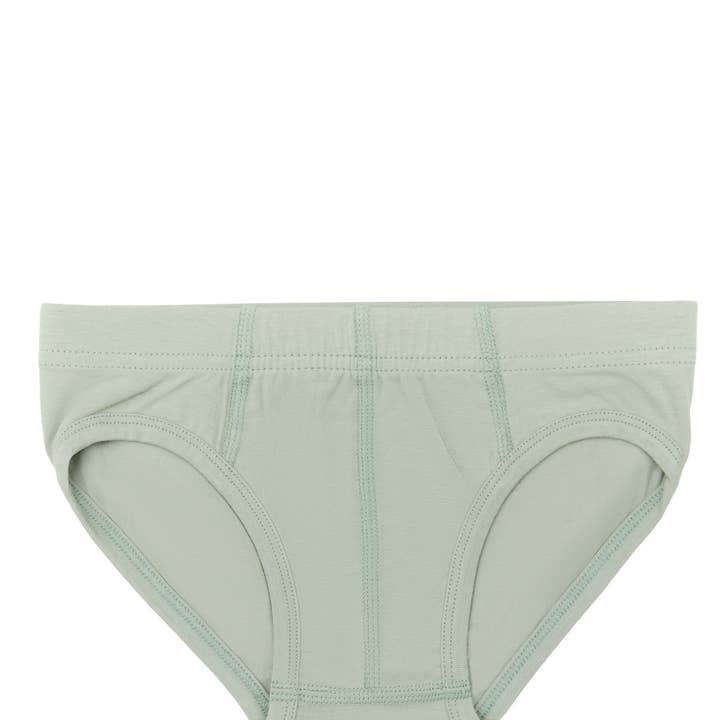 4112 EG | Jungen Slip - Eisberggrün for wholesale by Leela Cotton