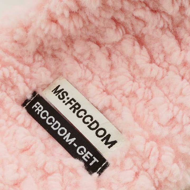 Dipped Shop – Engroshandel Baseballkasket - Dame – Sød Plys Langørede Kanin Baseballkasket DP25G7269