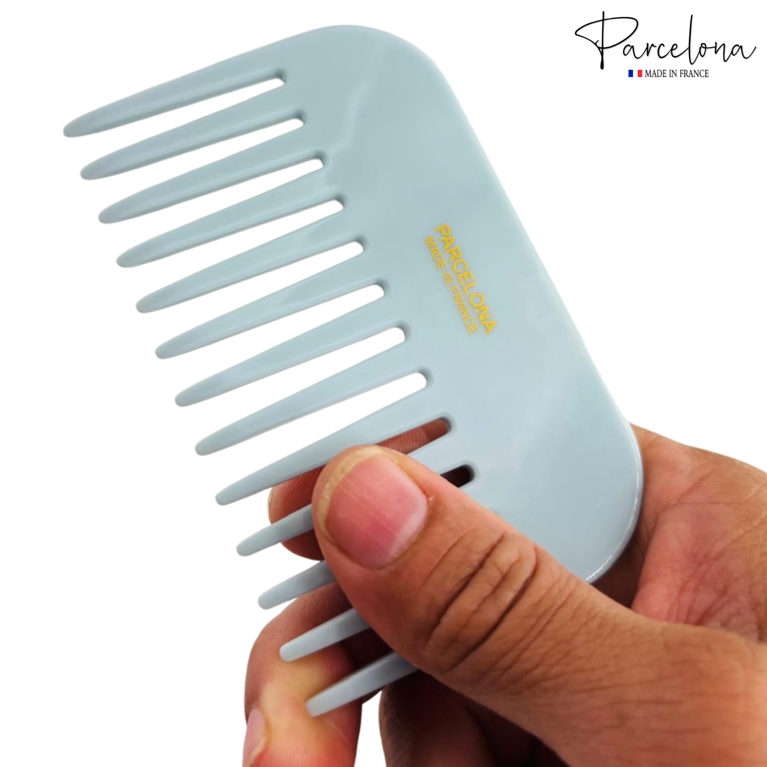 Parcelona - Wholesale Hair Brush/Comb - Parcelona Wide Tooth Comb Tropical Toucan Floral Print Comb for Thick Curly Hair24