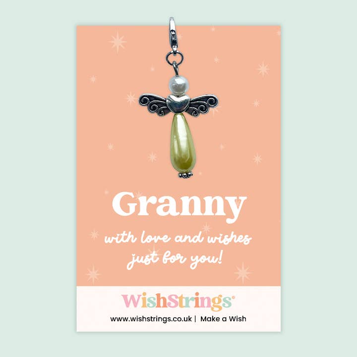 Oma - Wunschengel, Ansteckbares Andenken | J110 für den Großhandel von WishStrings