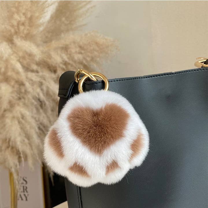 FurDecoration - Wholesale Keychain - Women's - Gift For Her Real Rabbit Fur Keychain Luxury Bag Charms4