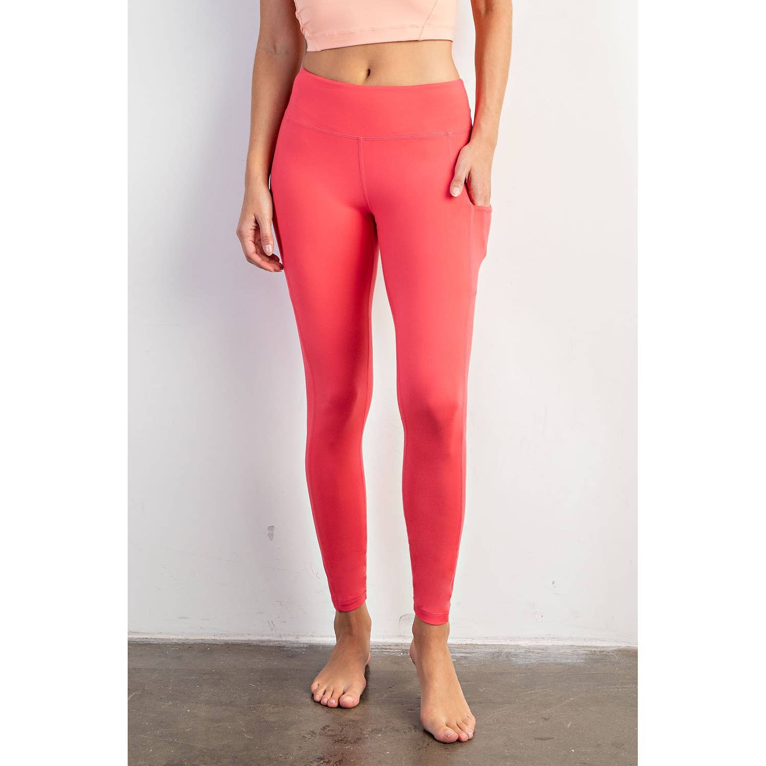 Rae Mode - Wholesale Athletic/Lounge Leggings - Women's - BUTTER BASIC LEGGING WITH POCKETS42
