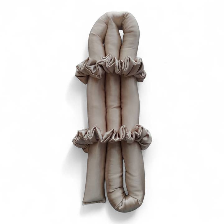 CHAMPAGNE SATIN HEATLESS CURLING SET for wholesale by KayJay Creationz