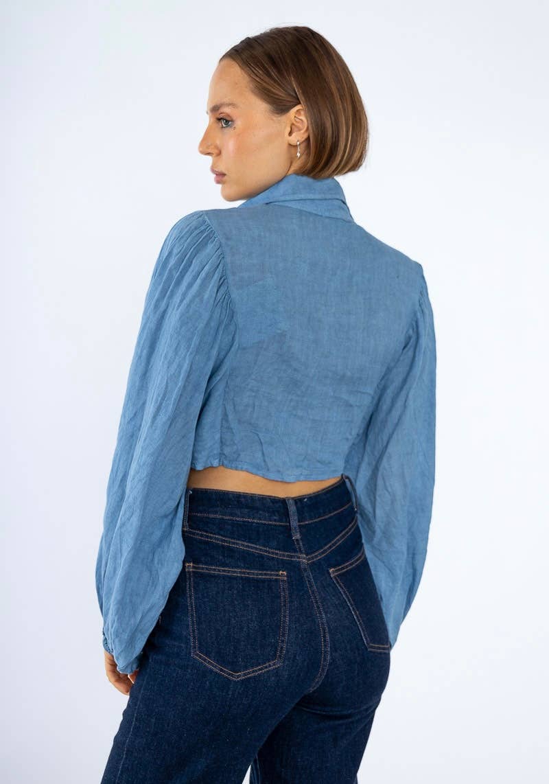 LINEN & COTTON HOUSE - Vente Chemisier – femme - 56811 100 % LINEN GILET 3