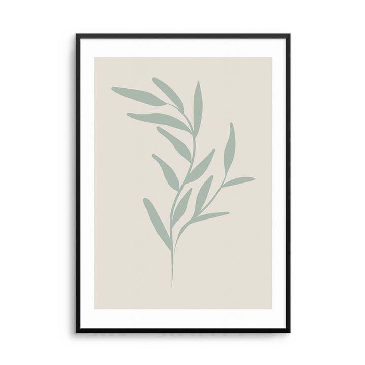 Salieblaadjes II Print voor wholesale door D'LUXE PRINTS