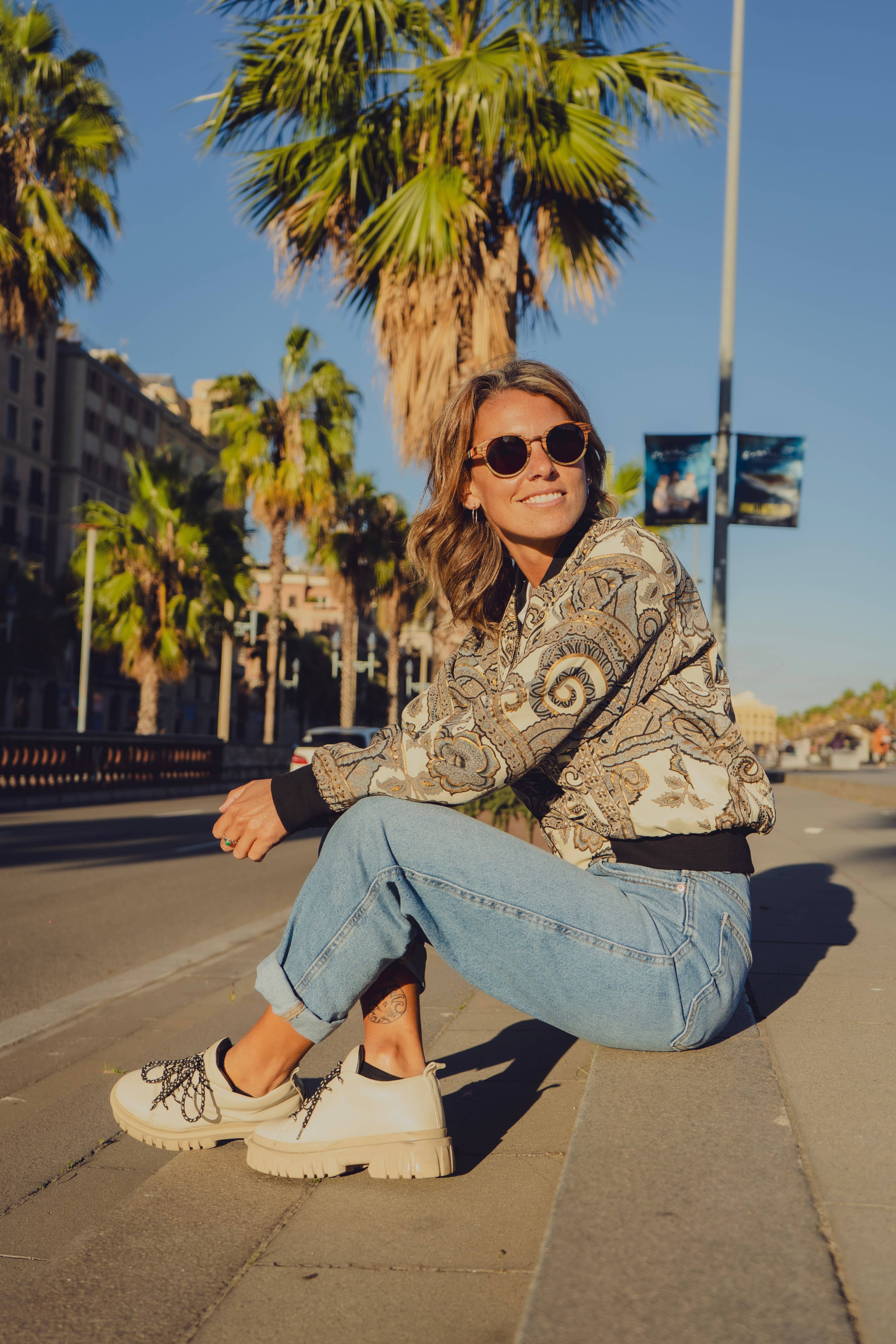 Arena Formentera - Vendita all'ingrosso Bomber - Donna - Bomber bohemien ULTIMI 3 PEZZI!8