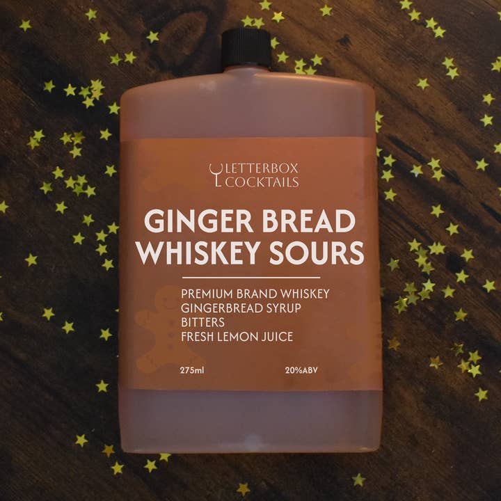 LetterBox Cocktails – wholesale Cocktail mix/syrup – Gingerbread Whiskey Sour0