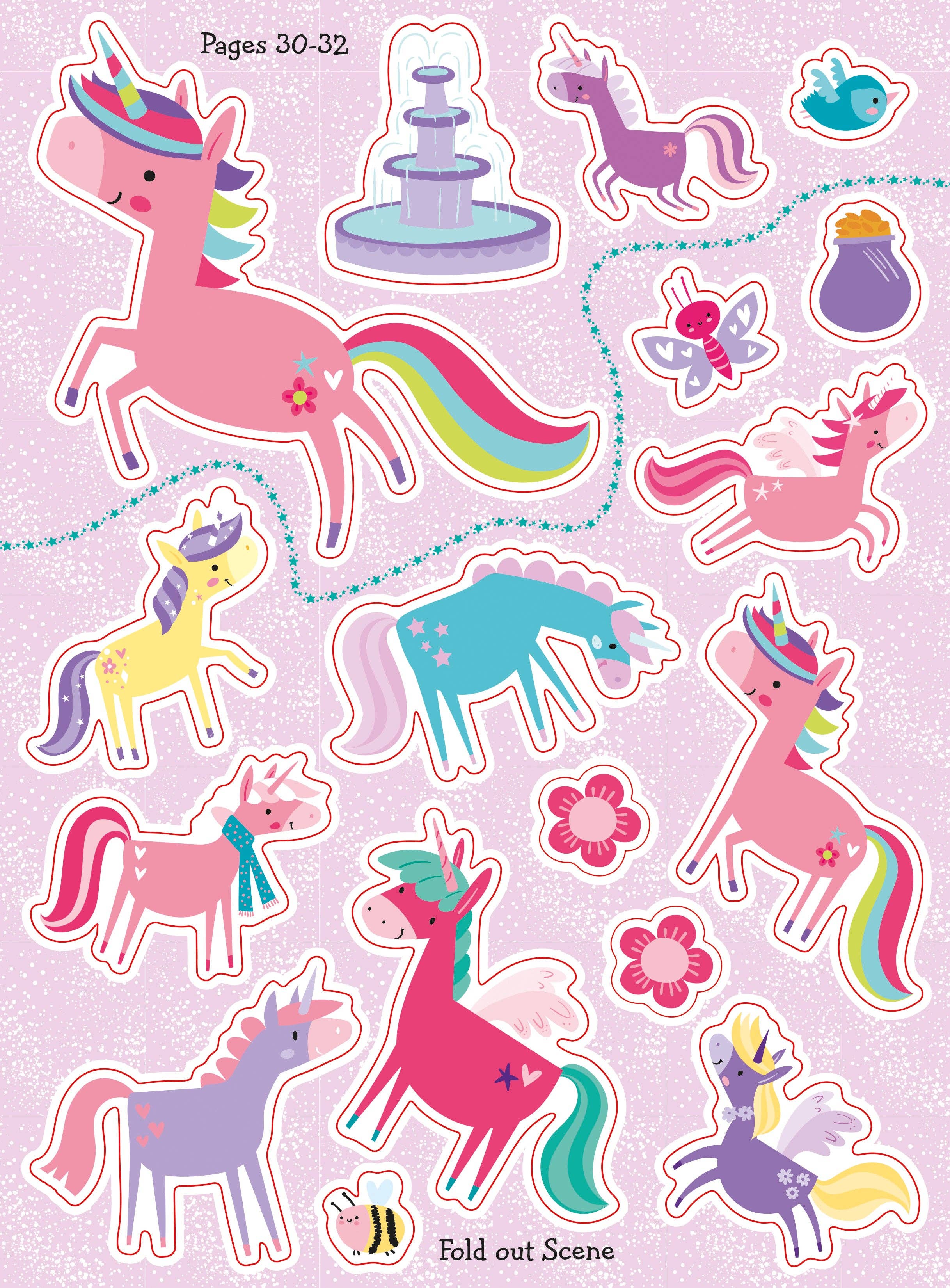 Robert Frederick Ltd - Wholesale Sticker - Kids & Baby - Big Sticker Activity Book – Unicorns2