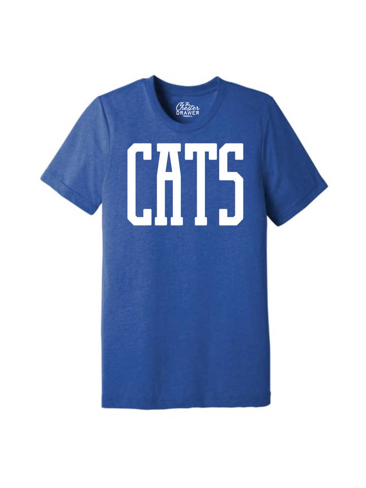 The Chester Drawer - Vendita all'ingrosso Maglietta serigrafata - Unisex - Gatti Dahmer Blue0