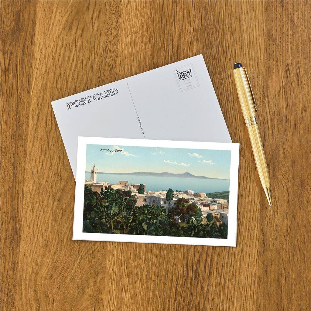 Found Image Press - Wholesale Postcard - Postcard MF-96 Sidi-Bou-Said, Tunisia1