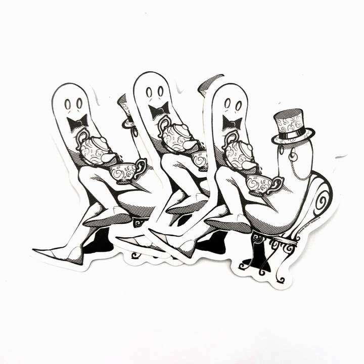 Te Tid Fresno Nightcrawler Klistermärke för wholesale av Playing Possum Clothing Co.