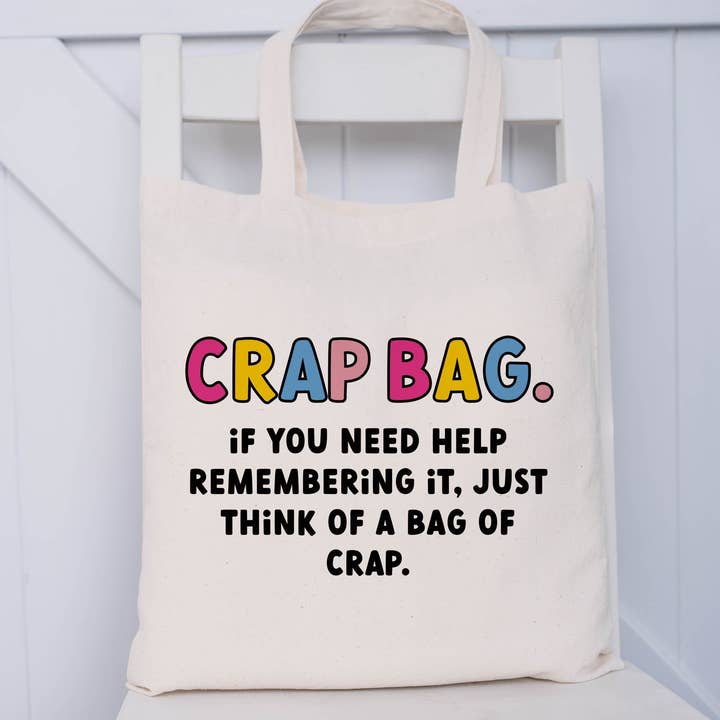 Tote Bag - Crap Bag for wholesale by Colourful Life