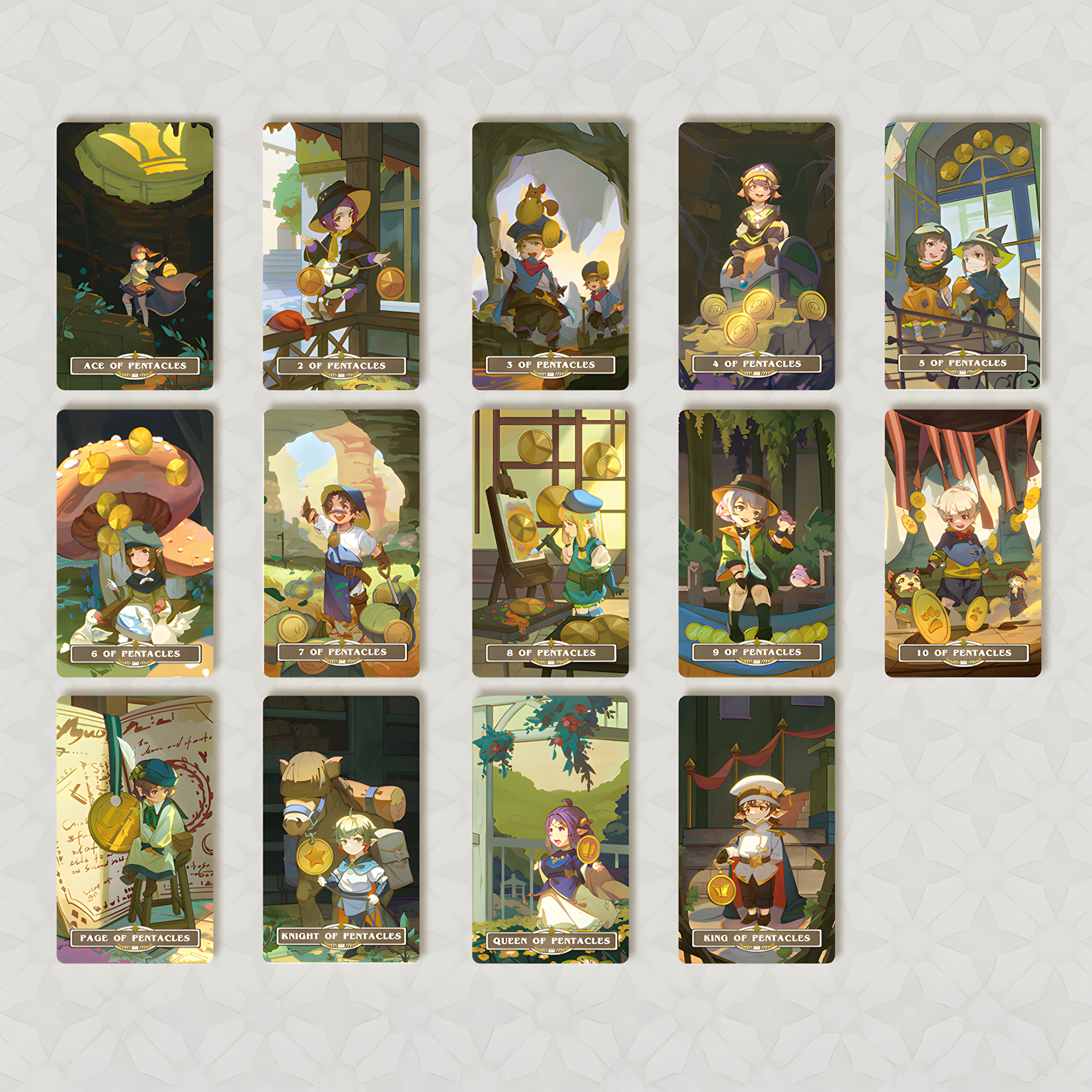 Vermilion Collection - Wholesale Tarot Cards - Journeyman's Melody Tarot8