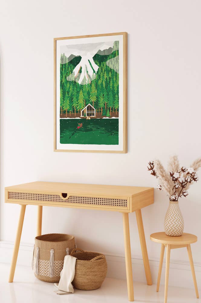 ALL THE WAYS TO SAY - Europe - Wholesale Art Print - Chamonix print1